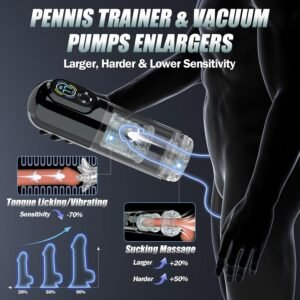 Male Masturbator Penis Pump Adult Sex Toys for Men Sex Toy